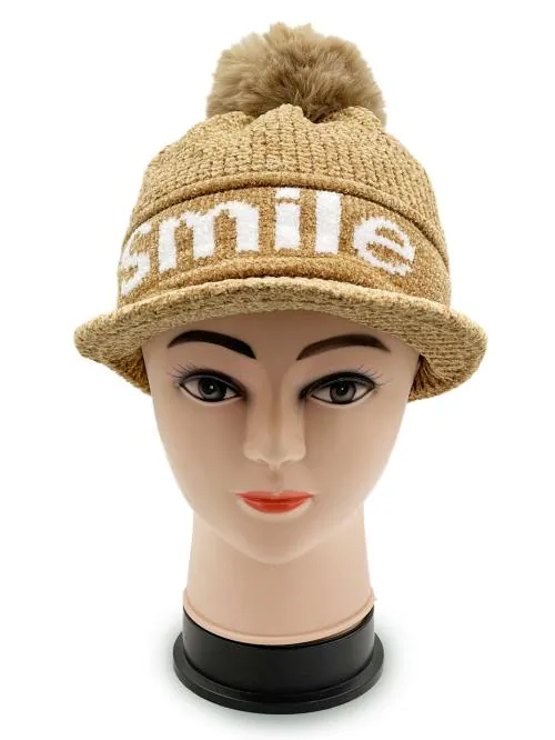 Babji woolen skull winter cap beanie full woolen with flap new design cap for womrn (FREE SIZE)