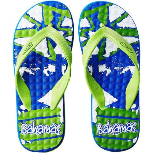 Bahamas Green Slippers
