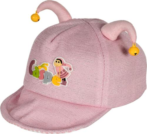 Soku Shopee Boys and Girls Pink Cotton Blend Cap
