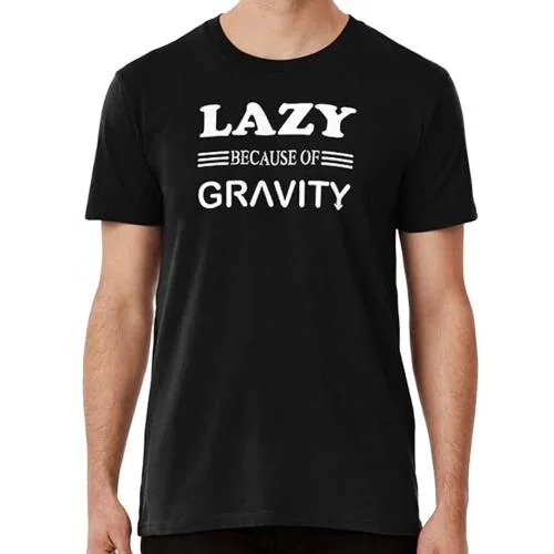 Aranim Black 'Lazy' Half Sleeve Round Neck Funny Quote and Graphic Printed Sarcastic Funny Slogan T Shirt for Men and Women