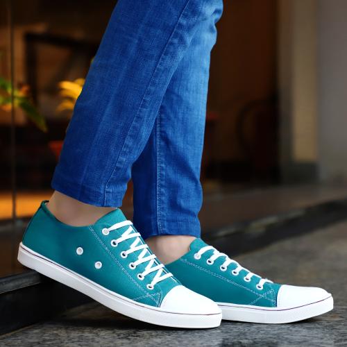 Inklenzo sea green Casual Shoes Sneaker Canvas for Mens Daily use Shoe for Boys Shoe for Men