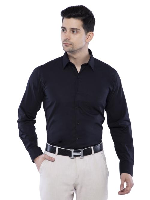 Black Cotton Shirts For Men JioMart