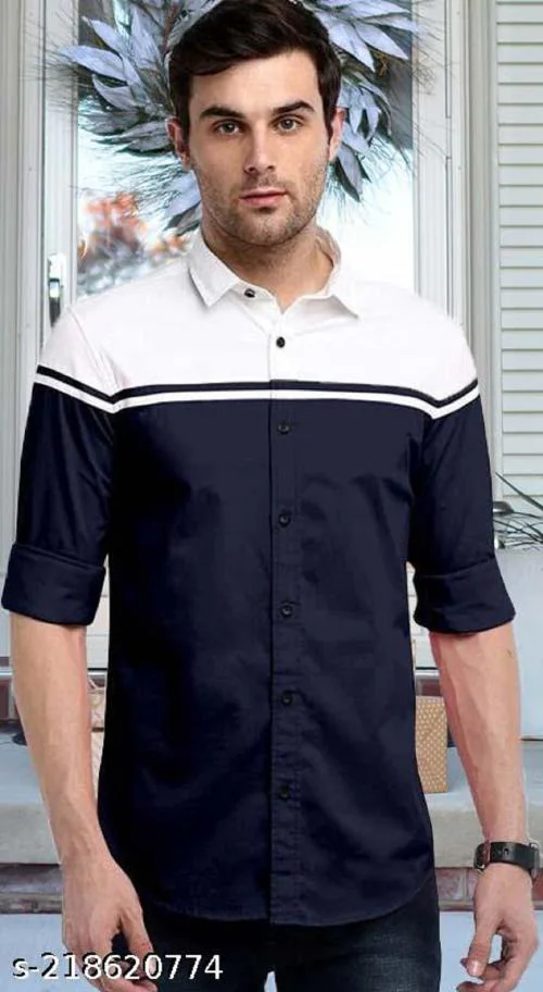 GAT FASHION Men's Regular Fit Cotton Casual Shirt