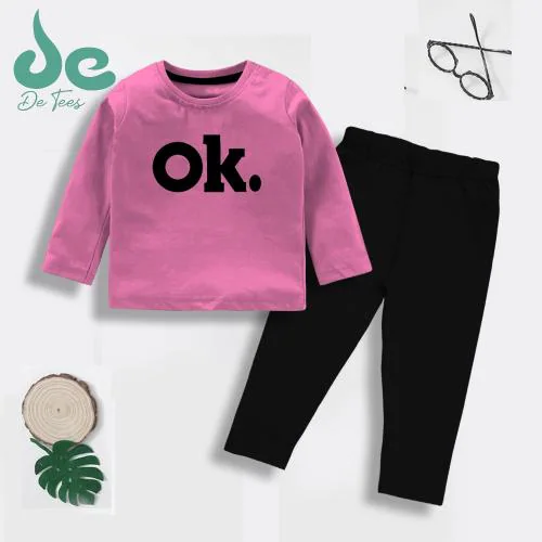 DE TEES BOYS PRINTED FS SET 160GSM