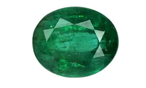Feel Touch Mart 6 Carat Columbian Nice Loose Panna Emerald Precious Stone by Lab Certified