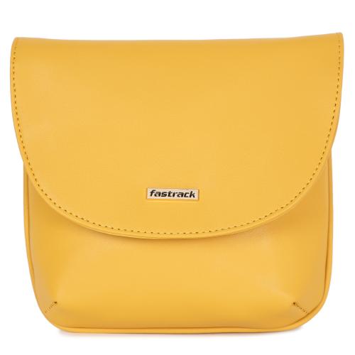 Fastrack Structured White Sling Bag