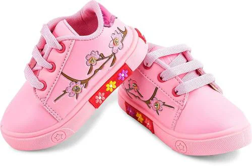 Kats Girls Casual Shoes Pink