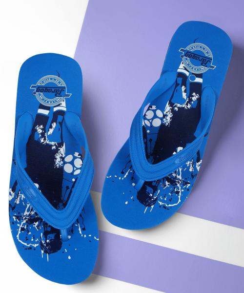 Paragon Paralite Men Royal Blue Slippers