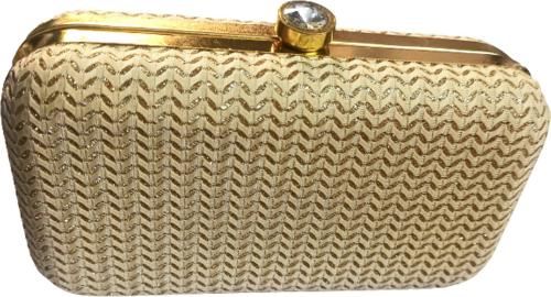 Rapid Costore Fabric Gold Clutch