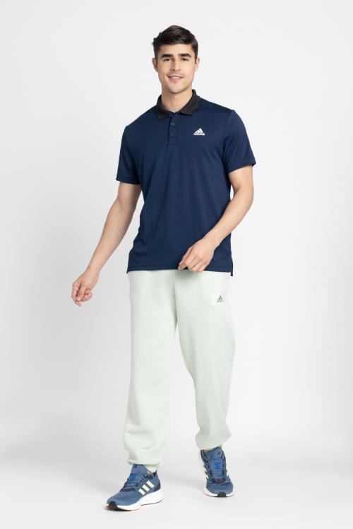 Adidas Men SMU BBD POLO Blue Training Polo Shirt