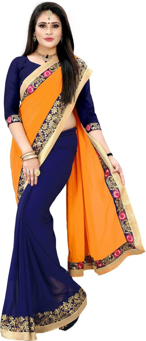 Kuki Women Multicolor Self Design Art Silk Saree