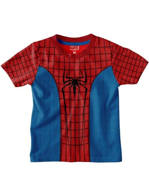 BonKids Boys Royal Blue Cartoon 100% Cotton T-shirt