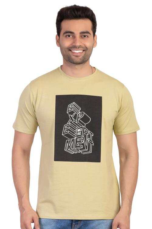 Barcelona Men Half Sleeve T-shirt