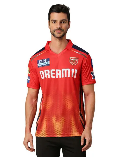 Teky Punjab IPL Cricket Jersey Shikhar 42 Tshirt 2024/25 For Men And Boys XS