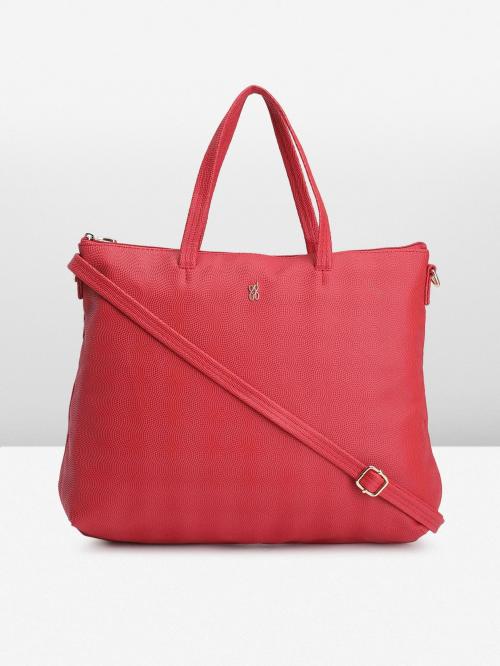 Baggit Red Polyurethane (PU) Handbag For Women