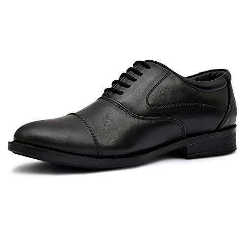 MAEVE & SHELBY Men Lace-up Shoes (Black) - UK 6
