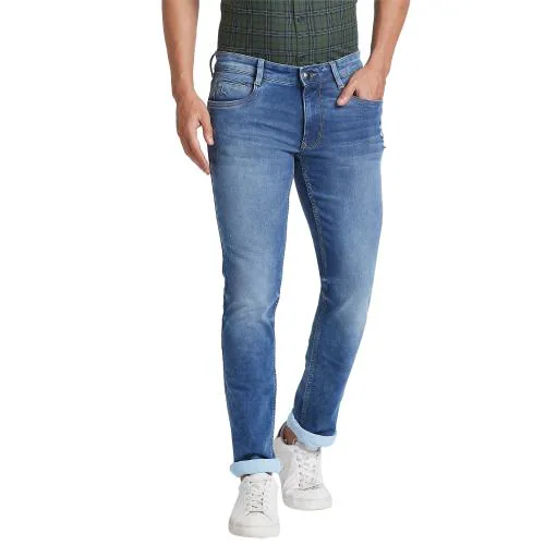 Parx Solid Slim Fit Jeans