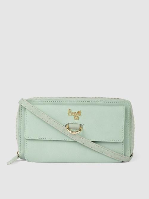 Baggit Women Mist Blue Wallets