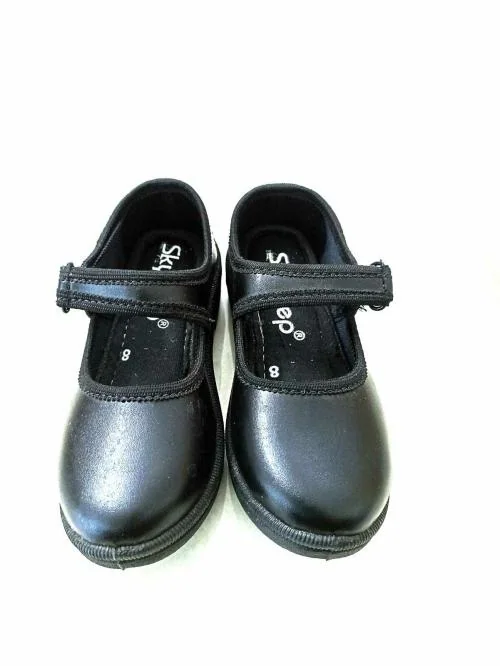 Buy Skystep School shoes for girl with black colour Online at Best