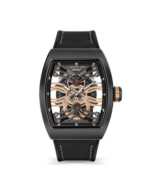 Cerruti 1881 Calliano Analog Black Dial Men's Watch-CIWGN2113401