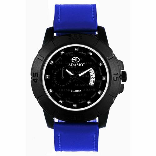 ADAMO Geneva Black Dial Day & Date Men's & Boy's Watch A204NB02