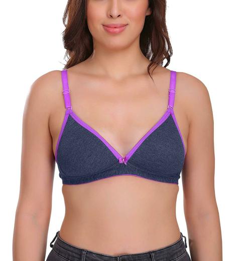 SONA Women's Sa-34 T-Shirt Bra Full Coverage Padded Cotton