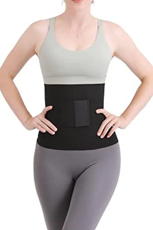 ASTOUND Elastic Waist Trainer Belt Snatch Me Up Bandage Wrap Tummy Slimming Body Shaper l Waist Trainer for Women Waist Trimmer Quick Waist Wraps for Stomach l Adjust Lower Belly Fat Bandage Wrap l Plus Size