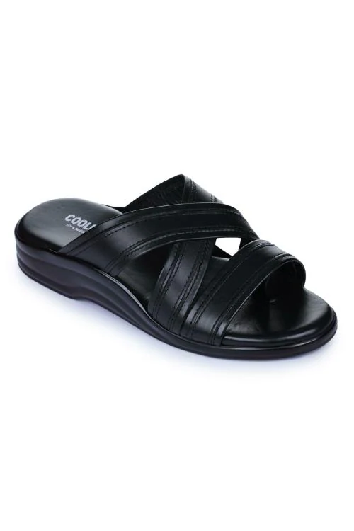 COOLERS By Liberty 7123-61_BLACK Formal Slippers For Men