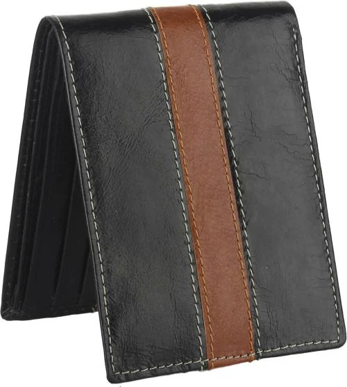 Suryakanth Men Black Rfid Wallet