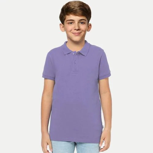 Rad Prix Boys Lavender Polo T-shirt