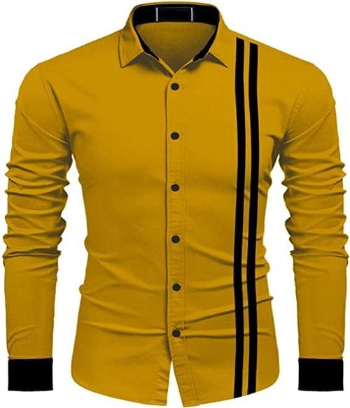 VERTUSY Men's Regular Fit Casual Shirt