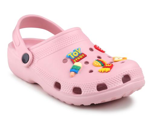 CASSIEY Fashionable Comfortable Lightweight Clogs Slipper Sandal for Women's and Girls- Pink