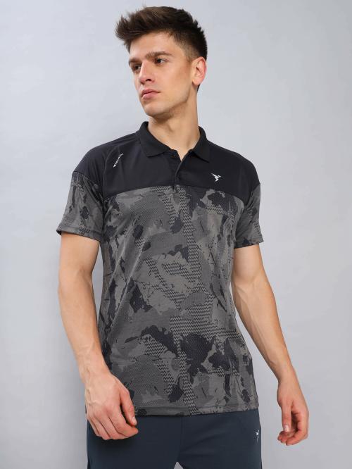 Technosport Men's Polo Half Sleeve T-Shirt