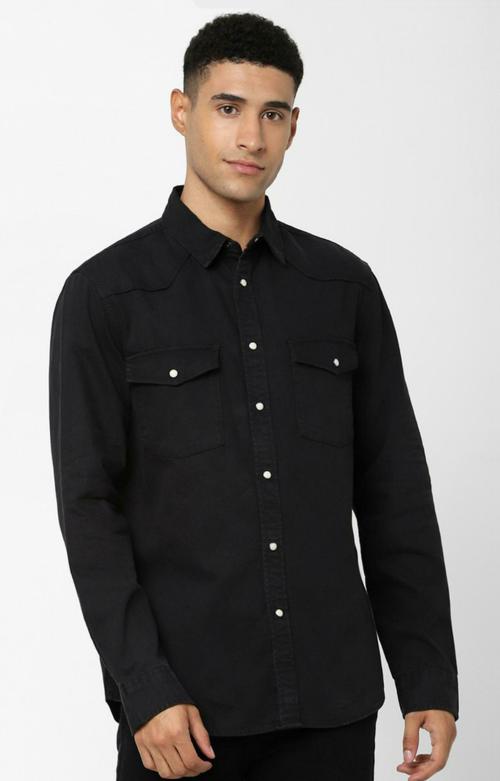 Celio White Solid Regular Fit Shirt By Celio