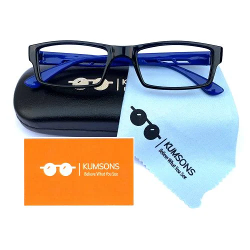Buy Kumsons Kids Blue Ray Cut AntiGlare Protection Computer&Mobile Screen Eye Glasses,Zero