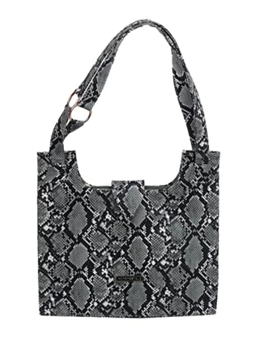 Aeropostale Grey Leather Handbag