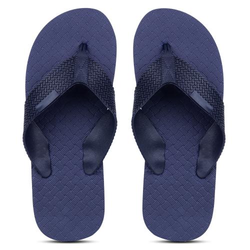 Dunelite Mens Chatai Flip Flop Thong Texture Slipper l Flip Flop For Men l Premium Quality l Comfortable l Flip Flops l Slippers l Blue l Size 9