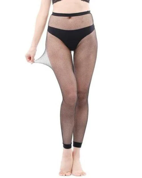 Neska Moda Women Black Stockings