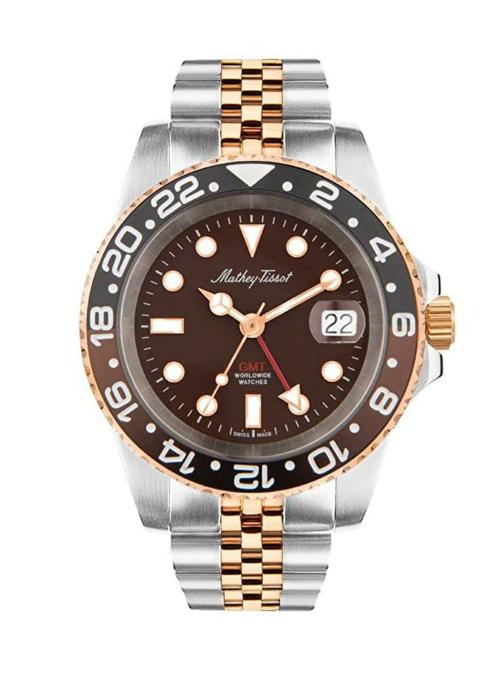 Mathey-Tissot Analog Brown Dial Men's Watch-H903RNM