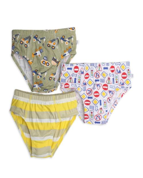 SUPERBOTTOMS Unisex Cotton Modal Pack Of 3 Navigator Briefs