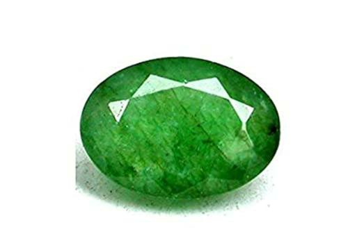 BAGUE Natural Crystal Emerald Gemstone 8.6 Ratti