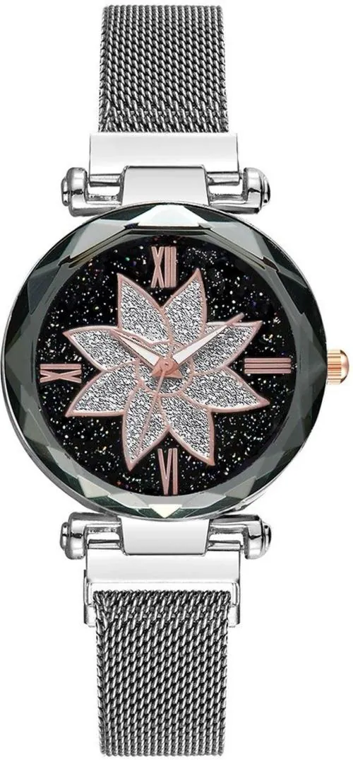 Stojira Fashion Analog Silver Dial Silver Strap Watch Suitable For Girls Women