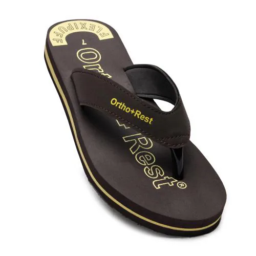 Ortho + Rest Extra Soft Ortho Slippers For Men Orthopedic Doctor Footwear Flip Flops For Home Daily Use