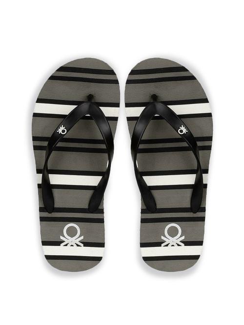 benetton flip flops men's