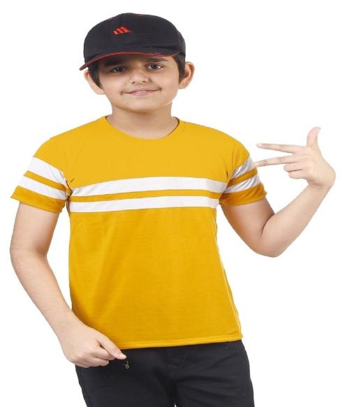 DIGIFASHION BOYS Multicolored Designer Cotton T-Shirt