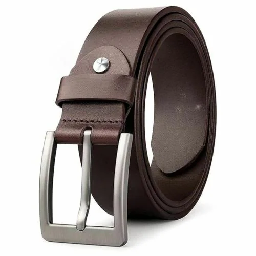 LUXURY LEATHER BEST QUIALITY LEATHER BELTS FOR MEN | COLOR -BROWN | SIZE-38