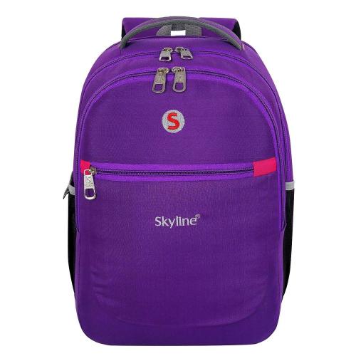Buy Skyline 40L Laptop Backpack Travel Office/College/School Bag For Men and Women (PURPLE