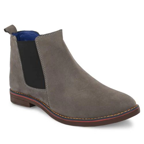 Lee Peeter Chelsea Boots For Men (Grey)