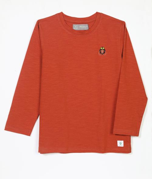 BugShield Mosquito Repellent T-Shirt Rust Lightweight Cotton with Insect Shield Technology (USA) Size XS