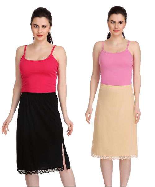 SPLASH Women Regular Skirt Slip S_Beige